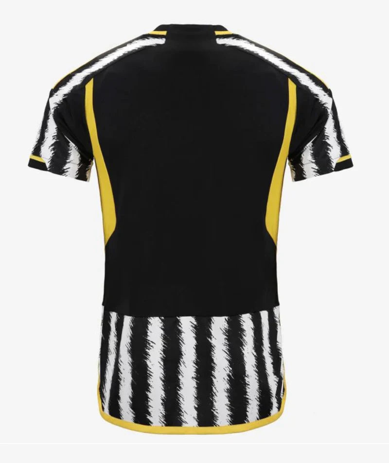 Juventus Home Shirt 23/24 - White and Black