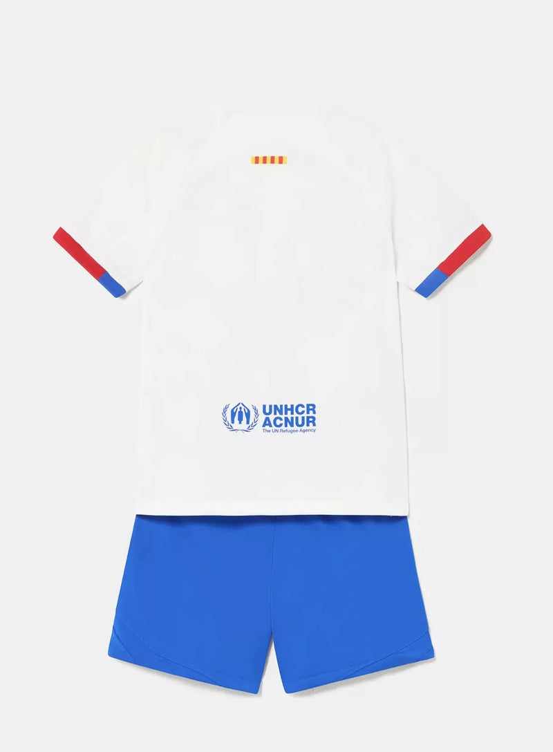 Kit Enfant Barcelone II 23/24 - Bleu et Blanc