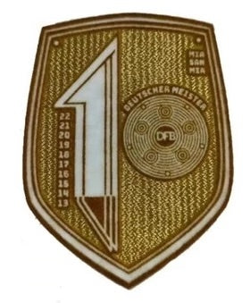 Decachampion Patch 10x Bundesliga Champion Bayern Munich