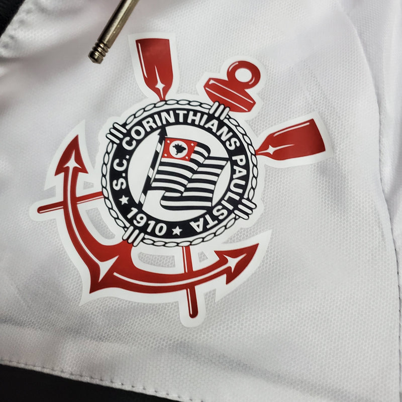 Corinthians Windbreaker - Black and White