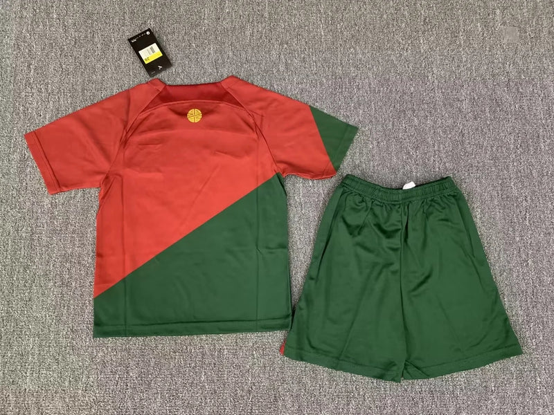 Kit Enfant Portugal 22/23 - Vert et Rouge