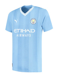 Maillot Manchester City Domicile 23/24 - Bleu et Blanc