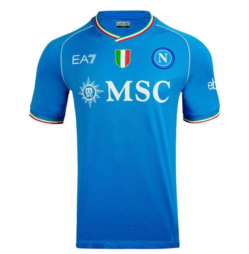 Napoli Home 23/24 Shirt - Blue Men